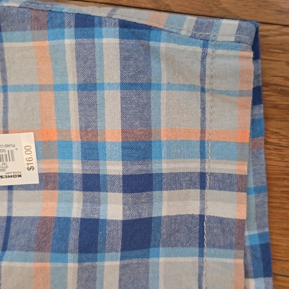 JUMPING BEANS TODDLER BOYS BLUE PLAID SHORTS SIZE 5T - Picture 4 of 10